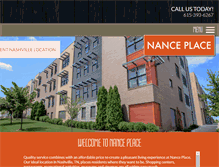 Tablet Screenshot of nanceplace.com